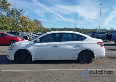 2015 Nissan Sentra S from USA, damaged, VIN 3N1AB7AP3FY329179